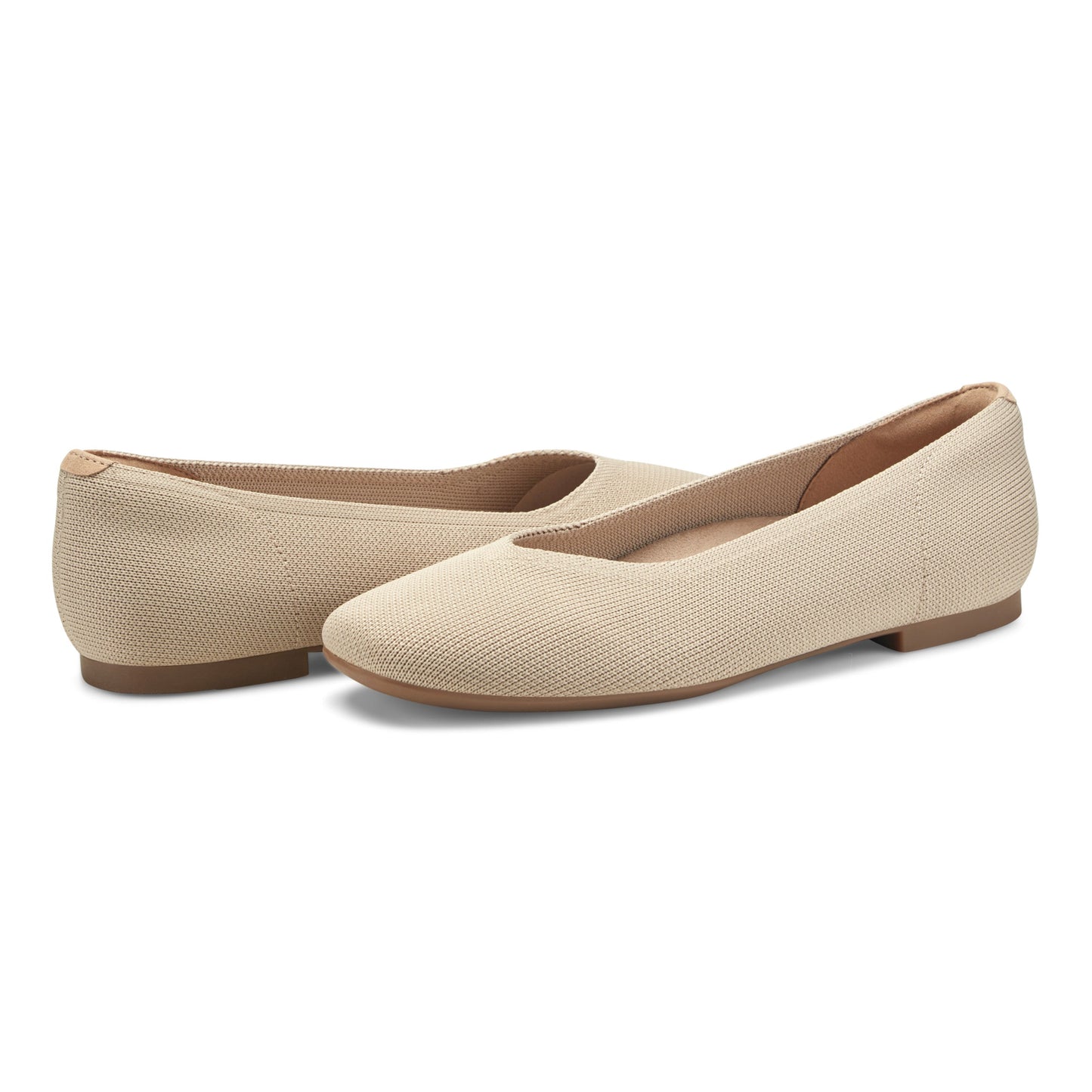 Easy Spirit Norene Ballet Flats - Medium Natural