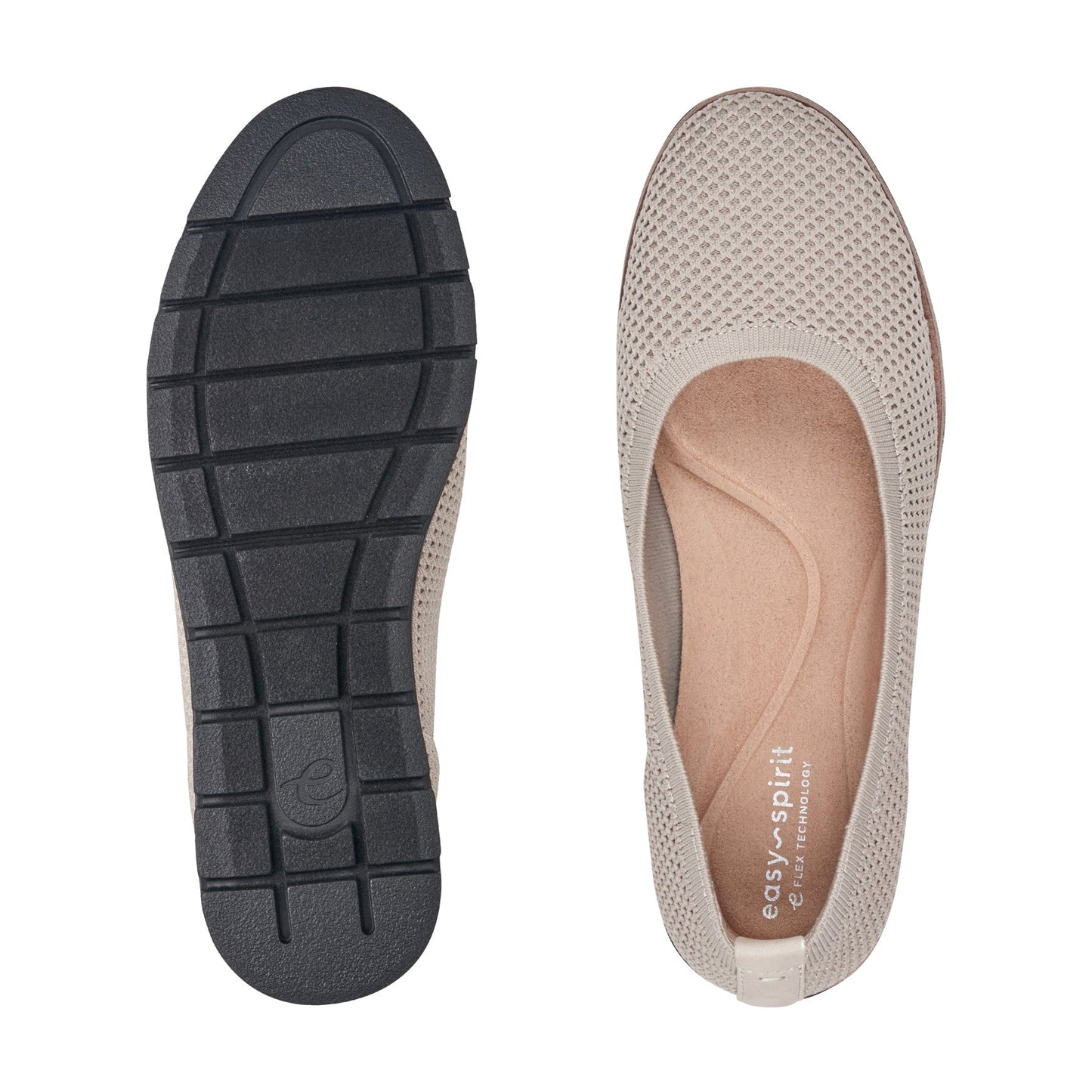 Easy Spirit Kellina Casual Slip On Flats - Taupe