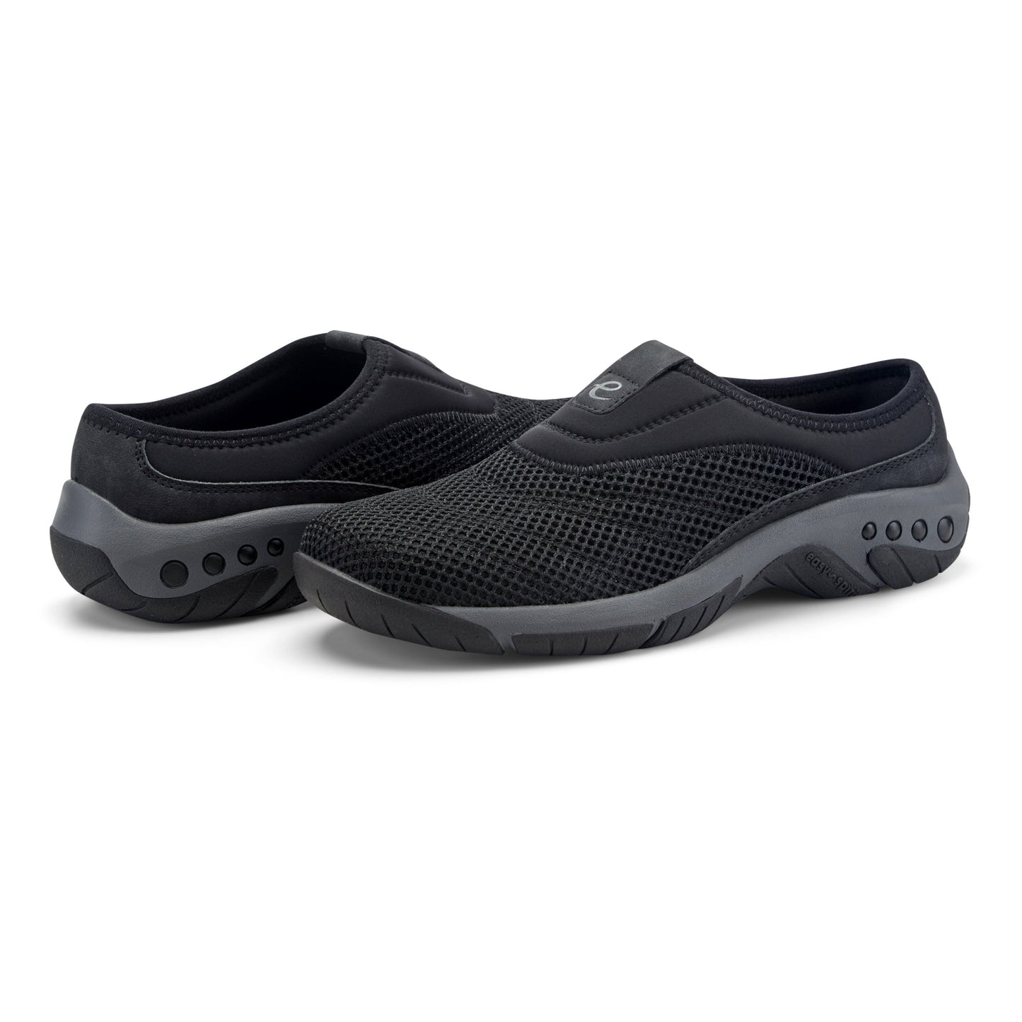 Easy Spirit Weston Mesh Clogs - Black