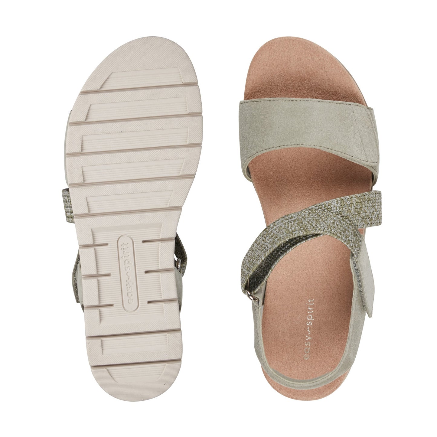 Easy Spirit Hillary Casual Sandals - Medium Green