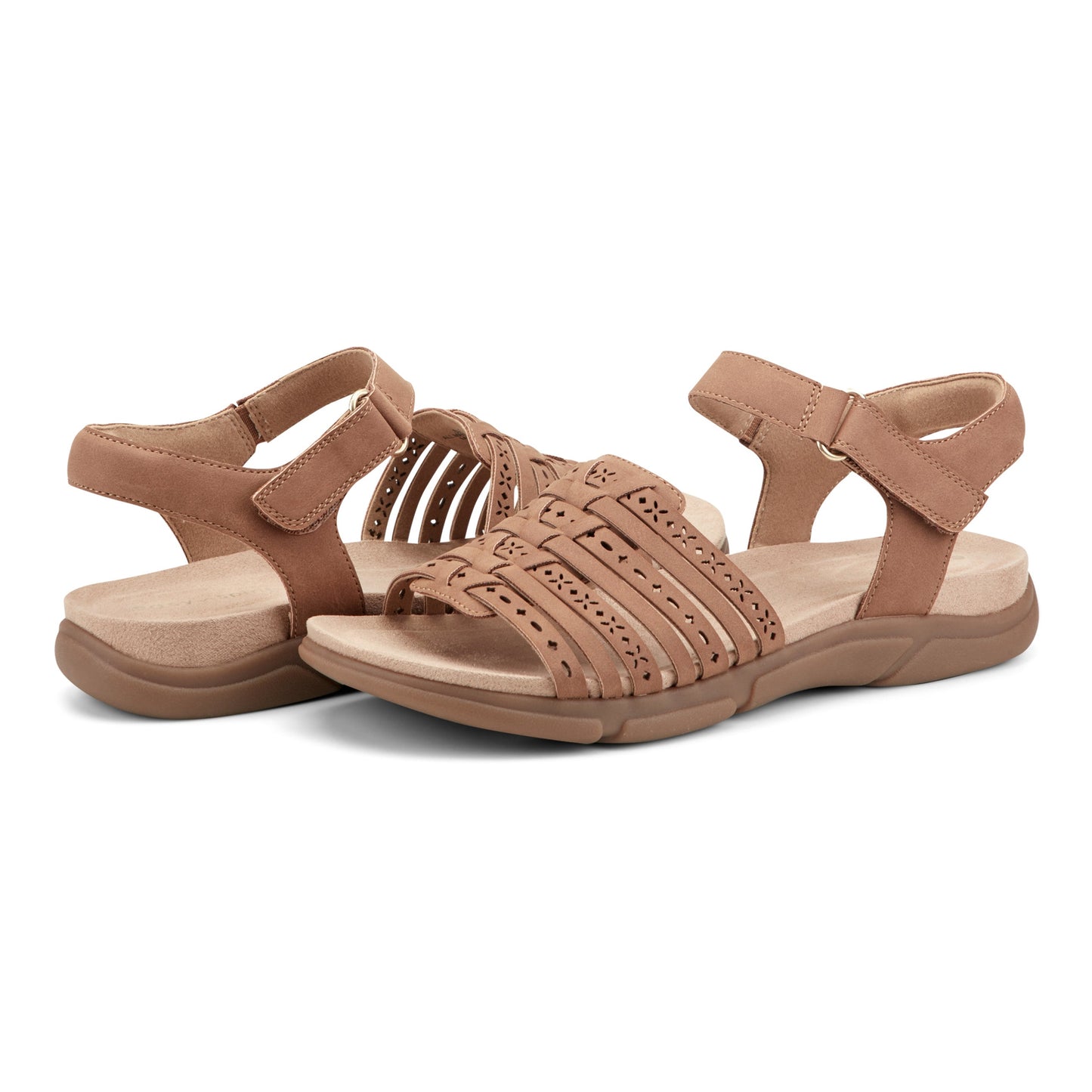 Easy Spirit Mandie Sandals - Medium Brown