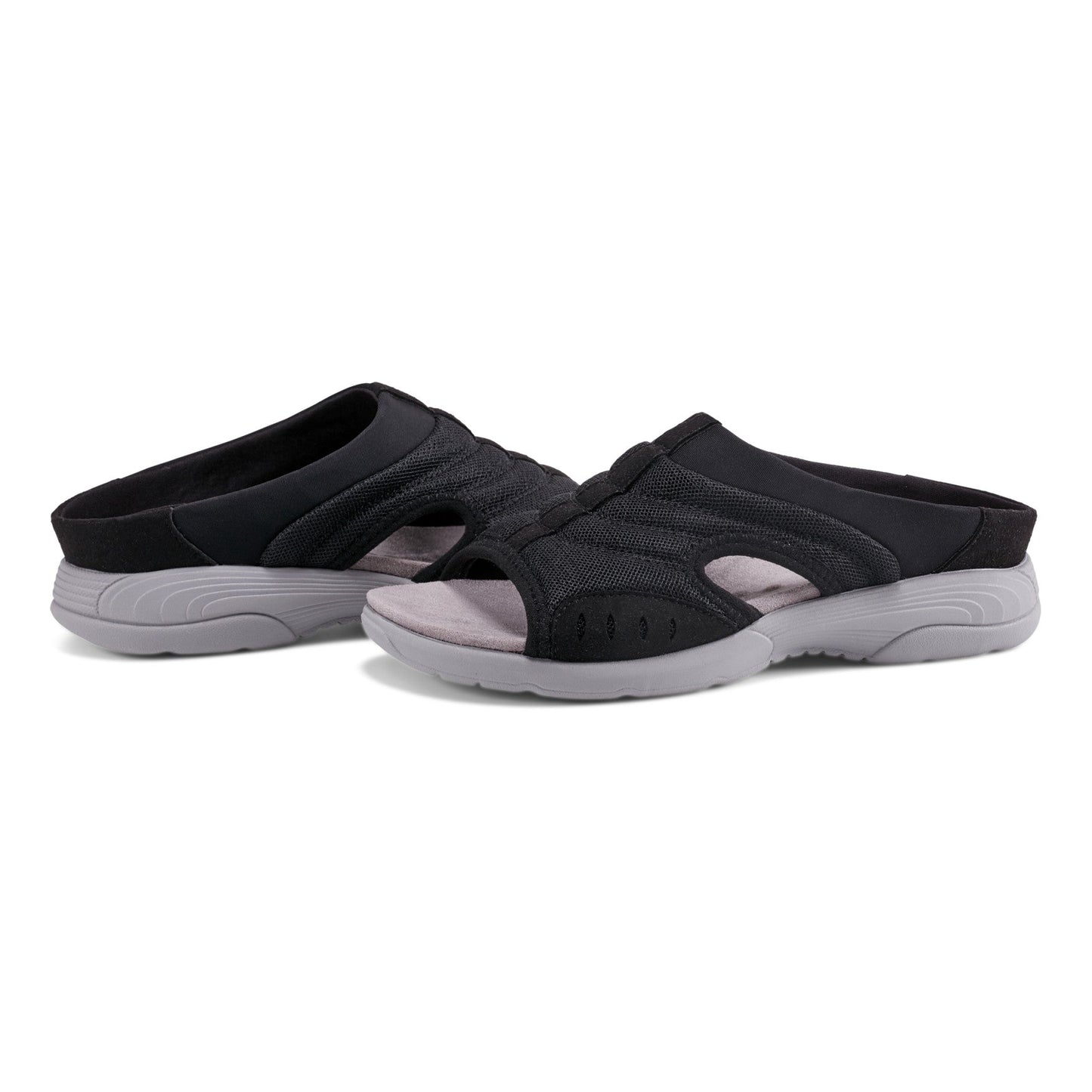 Easy Spirit Traciee Slip On Sandals - Black