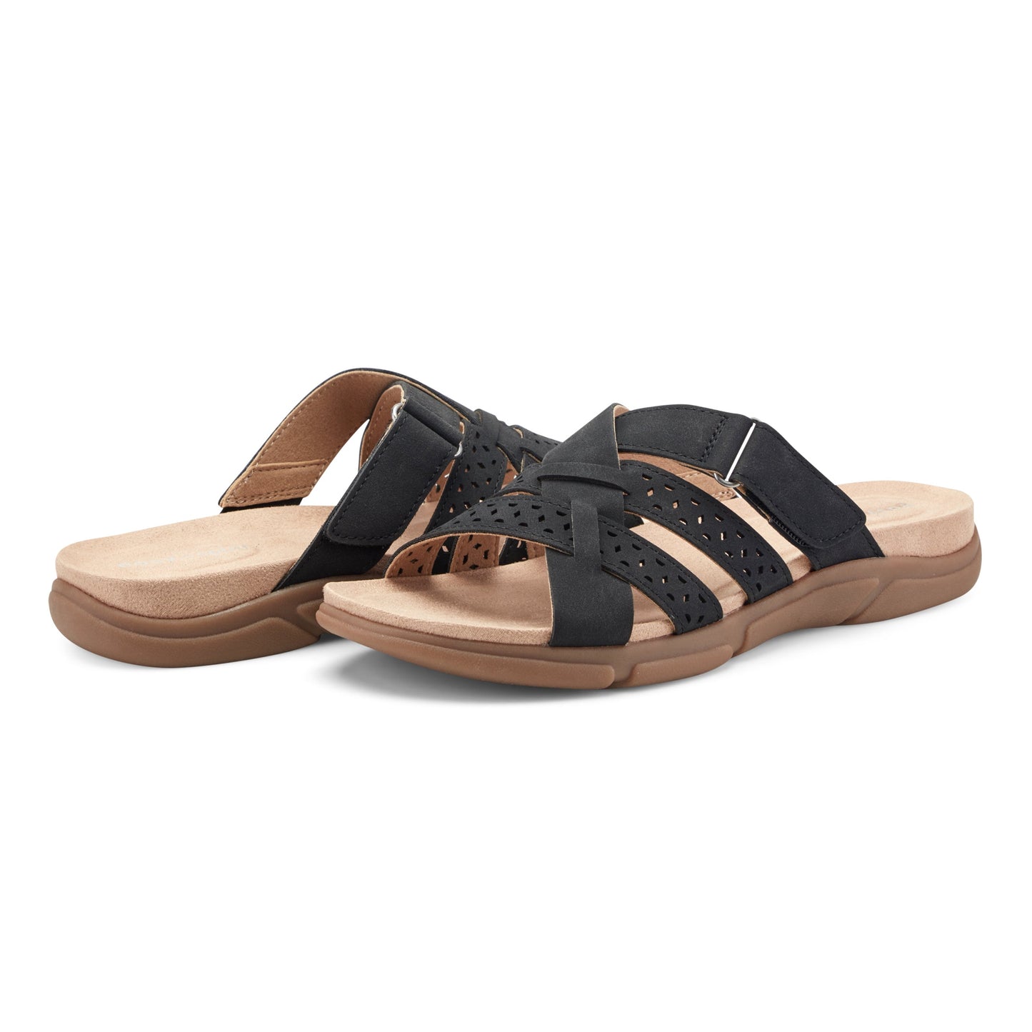 Easy Spirit Melinna Slip On Sandals - Black