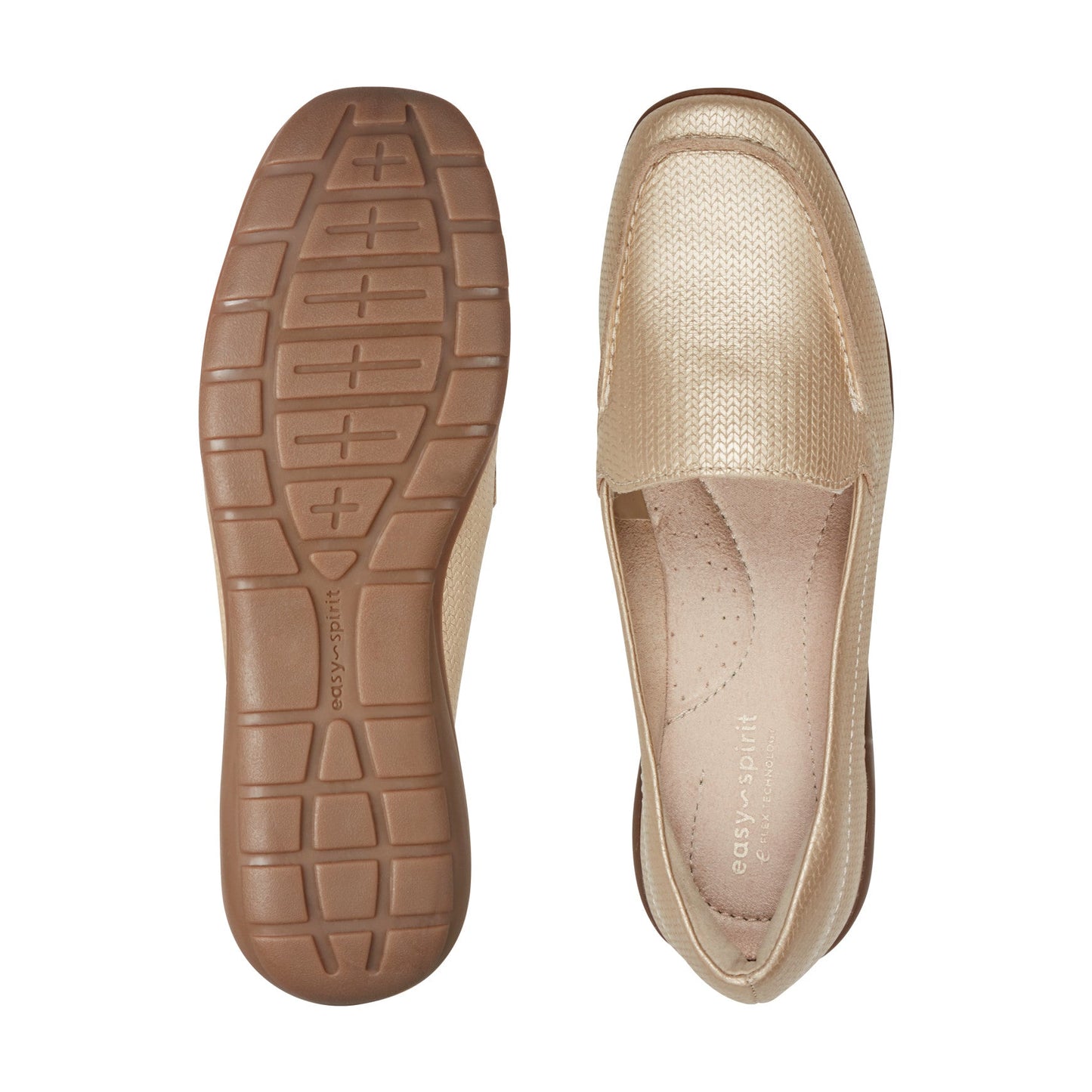 Easy Spirit Abide Casual Flats - Gold