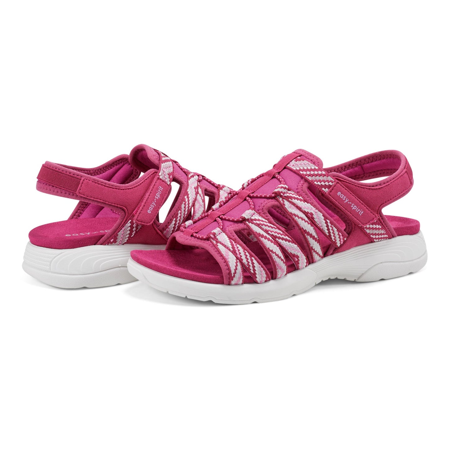 Easy Spirit Torye Sandals - Dark Pink Multi