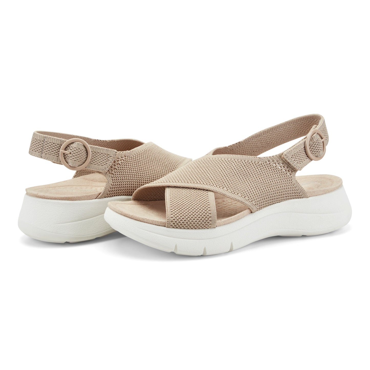 Easy Spirit Adalina Casual Sandals - Taupe
