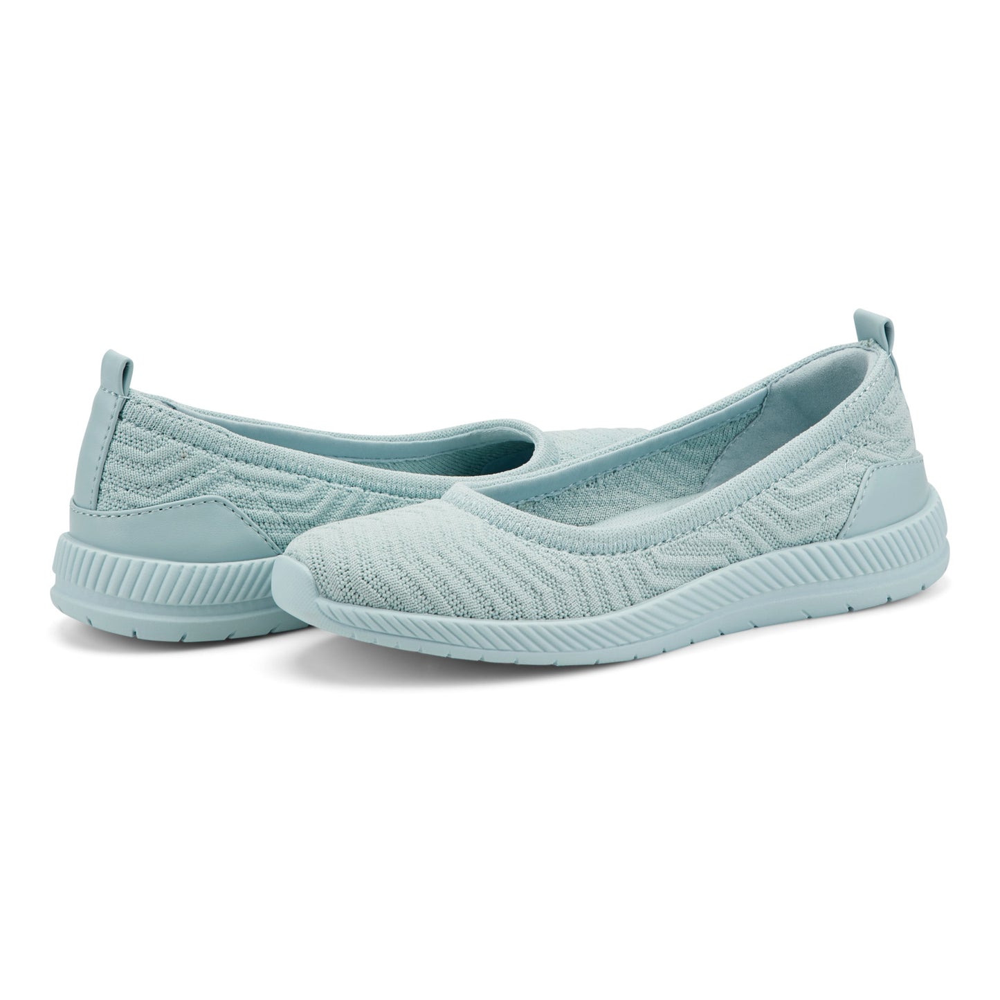 Easy Spirit Glitz Walking Shoes - Light Blue