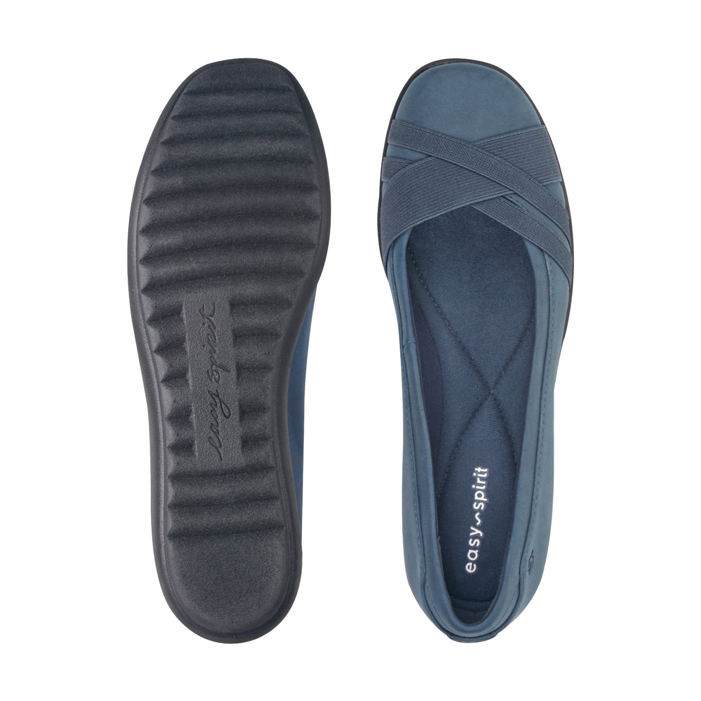 Easy Spirit Acasia Slip On Flats - Navy