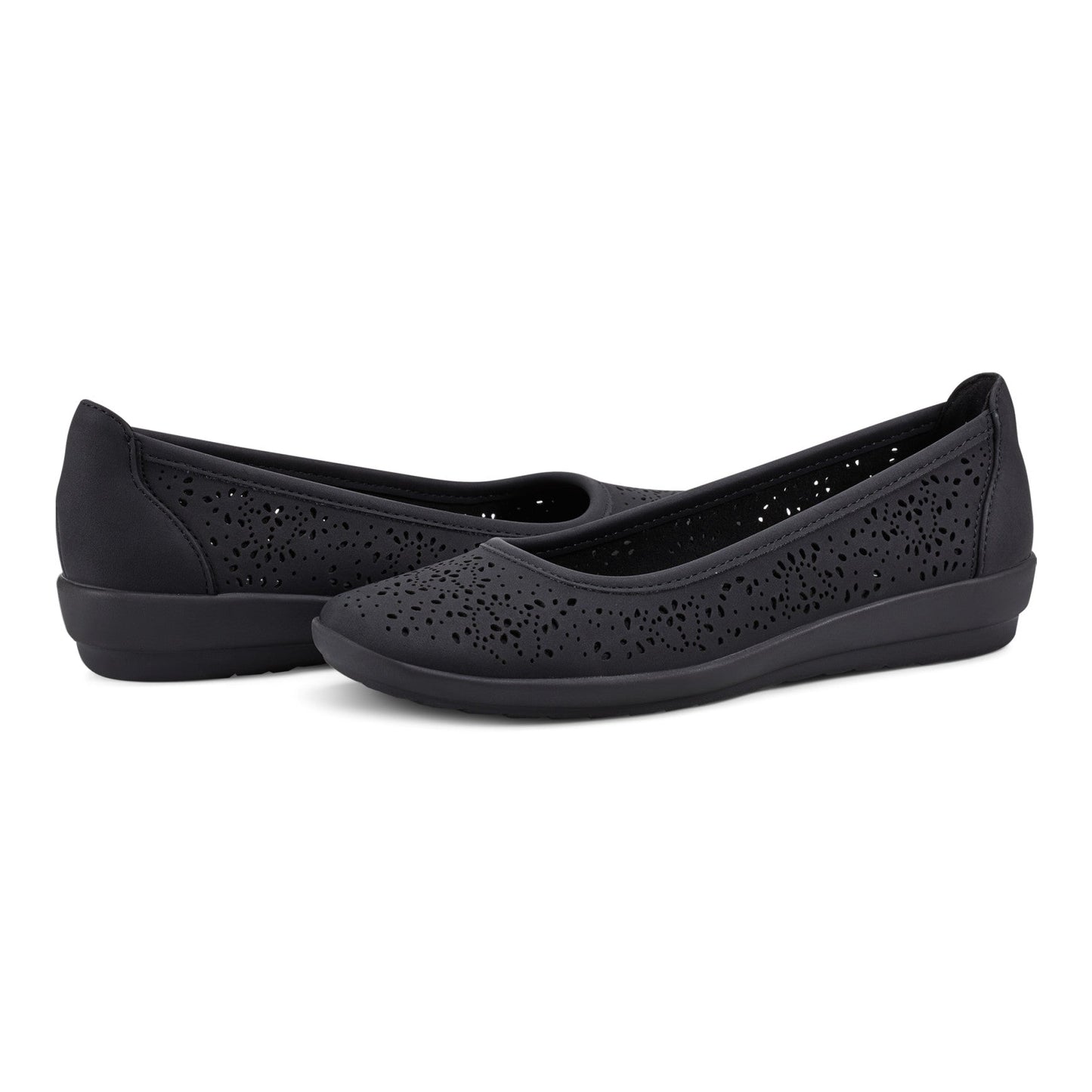 Easy Spirit Alessia Ballet Flats - Black