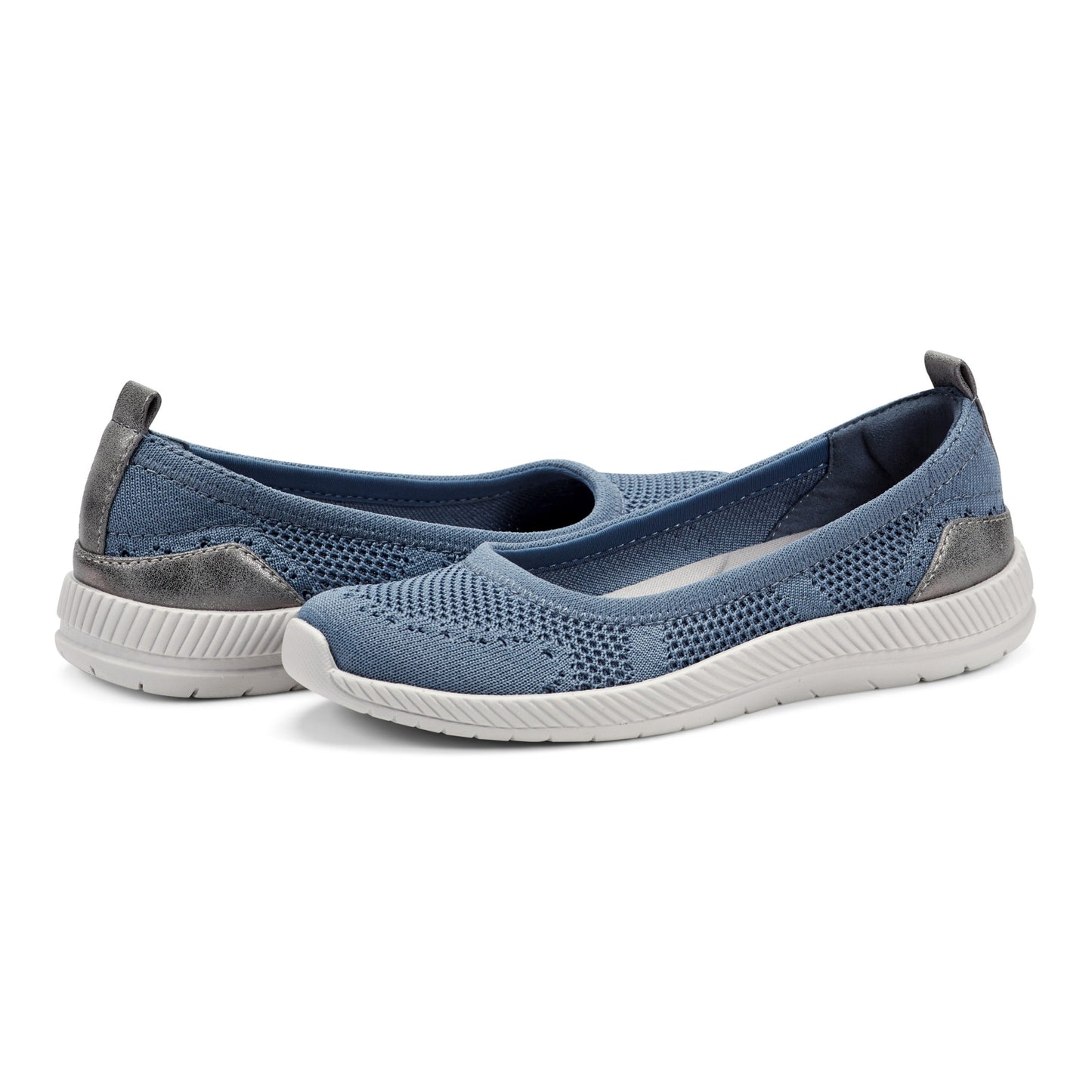 Easy Spirit Glitz Walking Shoes - Medium Blue