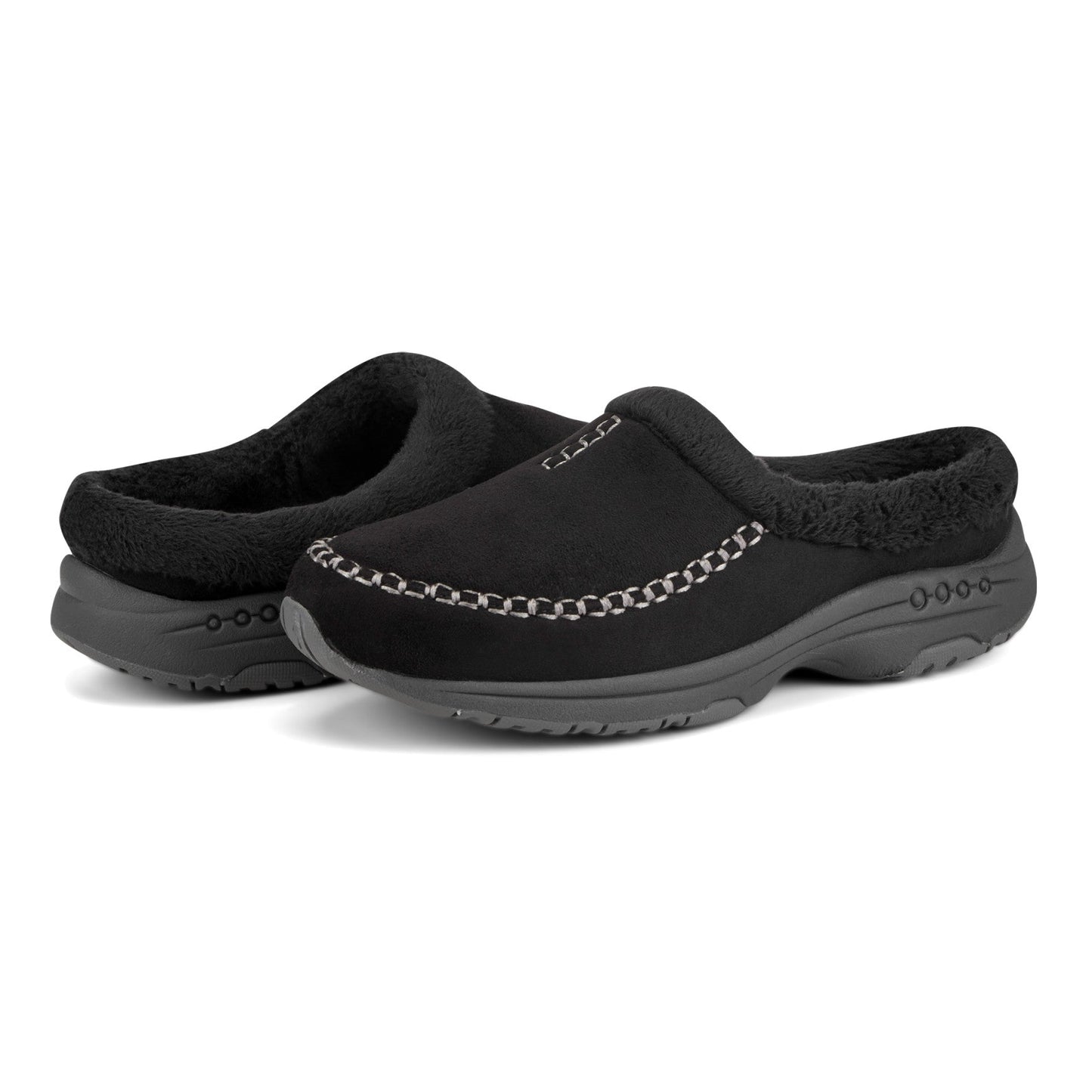 Easy Spirit Travelfurr Clogs - Black Multi