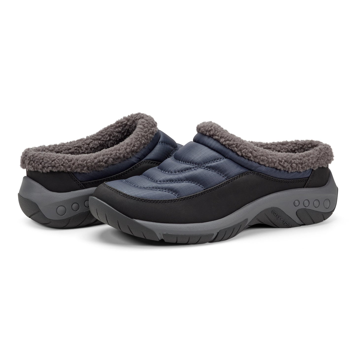 Easy Spirit Wayside Casual Clogs - Navy