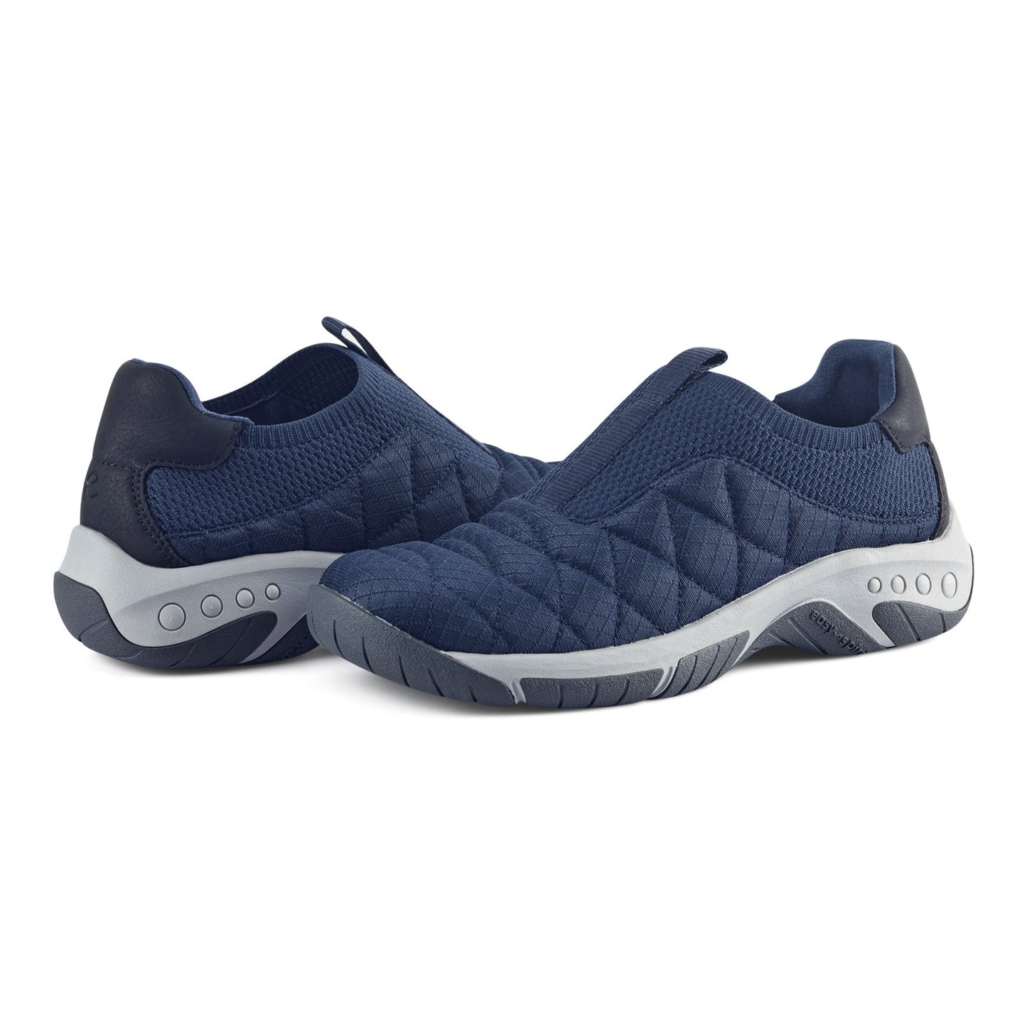 Easy Spirit Wallis Casual Slip On Shoes - Navy Mesh
