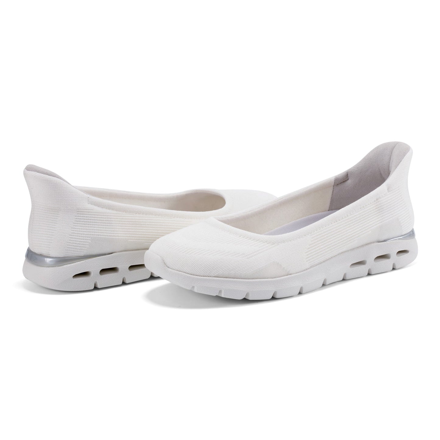 Easy Spirit Noemi SOEASY™ Slip On Ballet Flats - White