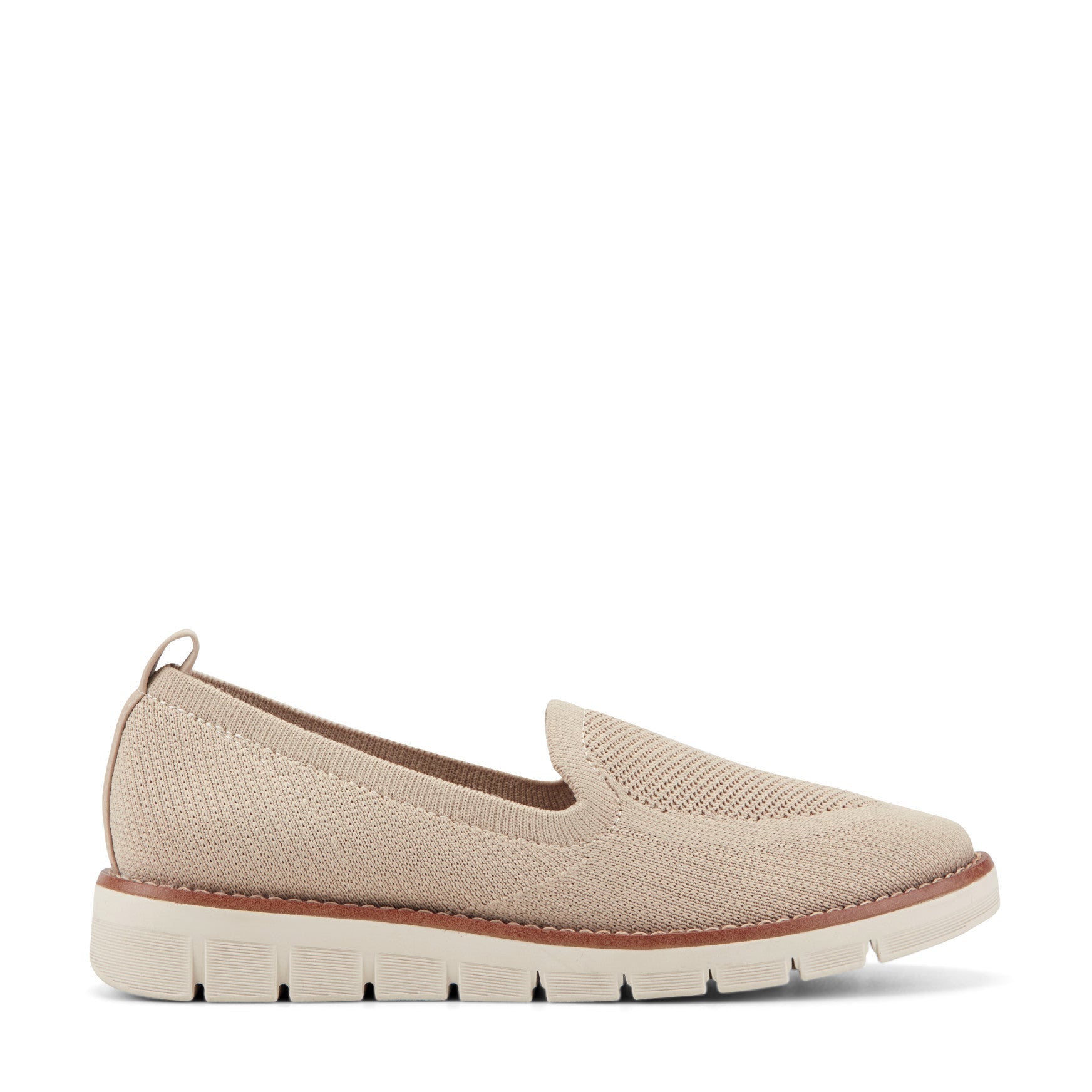 Easy Spirit Valina Casual Slip On Flats - Natural
