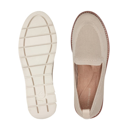 Easy Spirit Valina Casual Slip On Flats - Natural