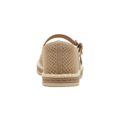 Easy Spirit Francene Mary Jane Espadrilles - Gold Knit