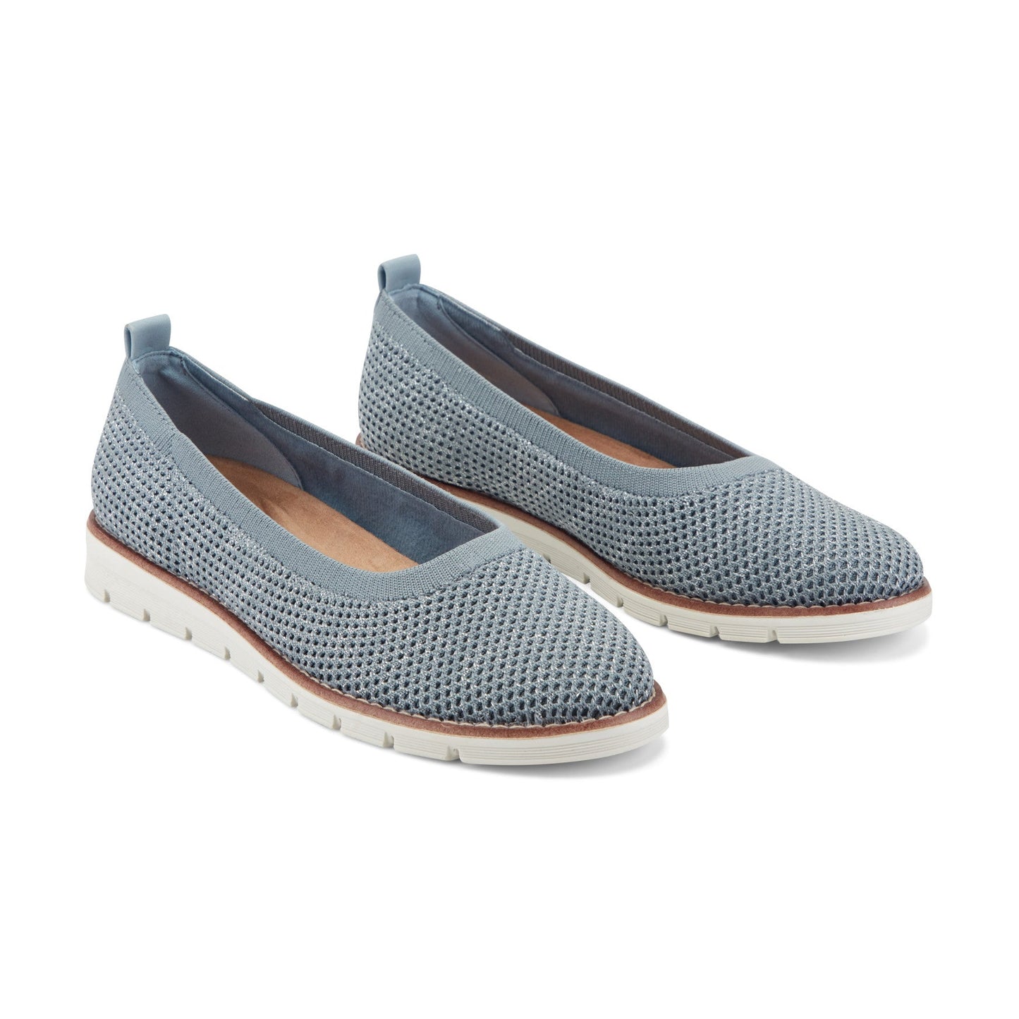 Easy Spirit Kellina Casual Slip On Flats - Blue