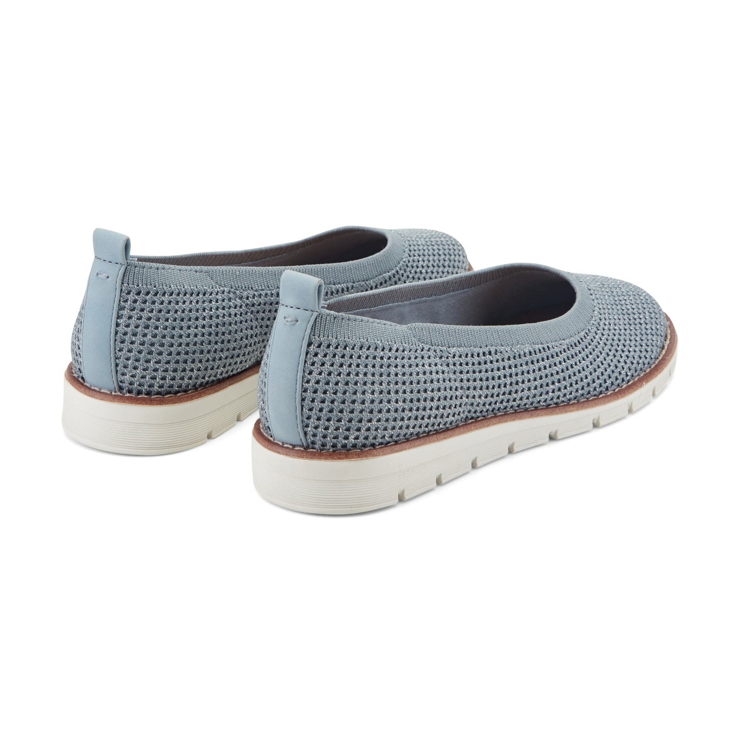 Easy Spirit Kellina Casual Slip On Flats - Blue