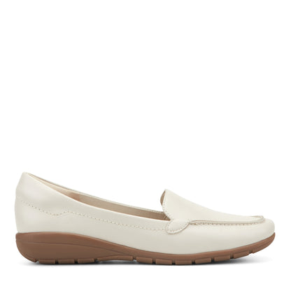 Easy Spirit Abide Casual Flats - Ivory Leather