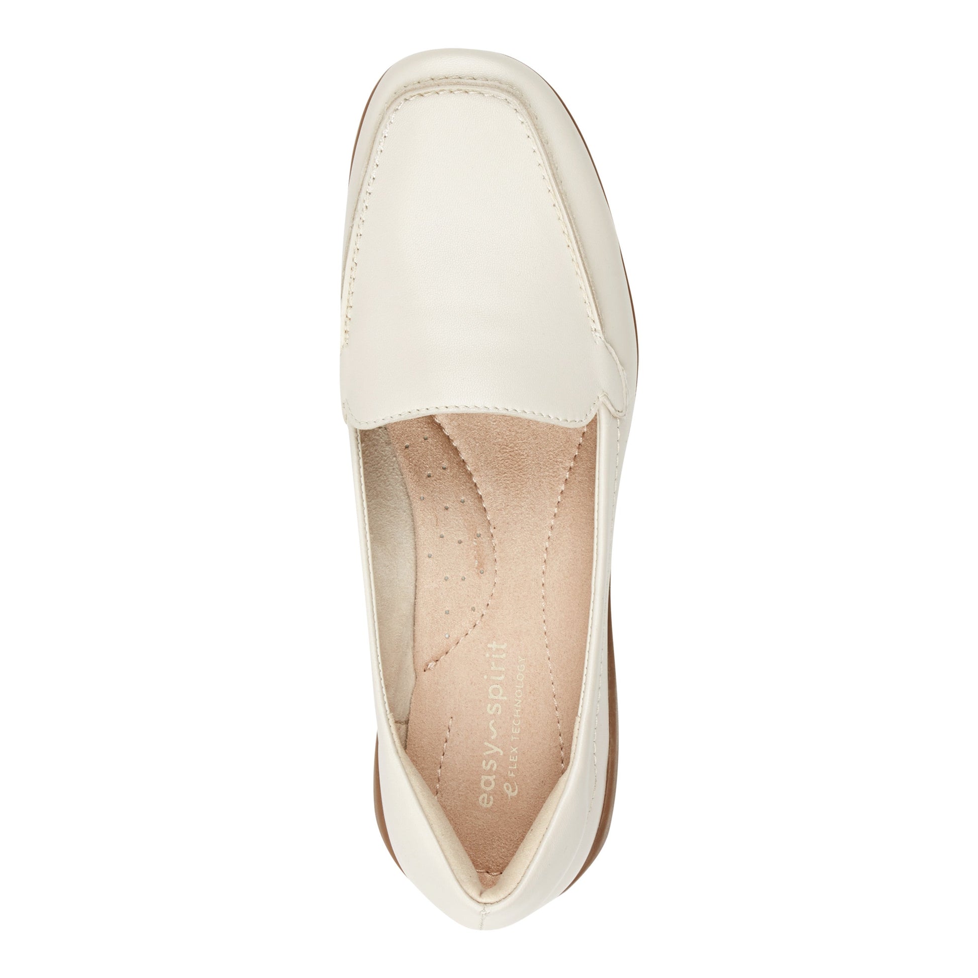 Easy Spirit Abide Casual Flats - Ivory Leather