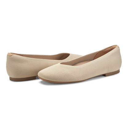 Easy Spirit Norene Ballet Flats - Medium Natural