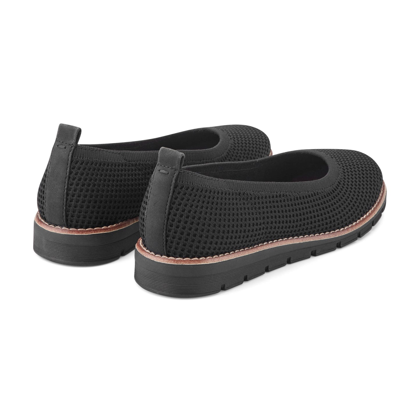 Easy Spirit Kellina Casual Slip On Flats - Black