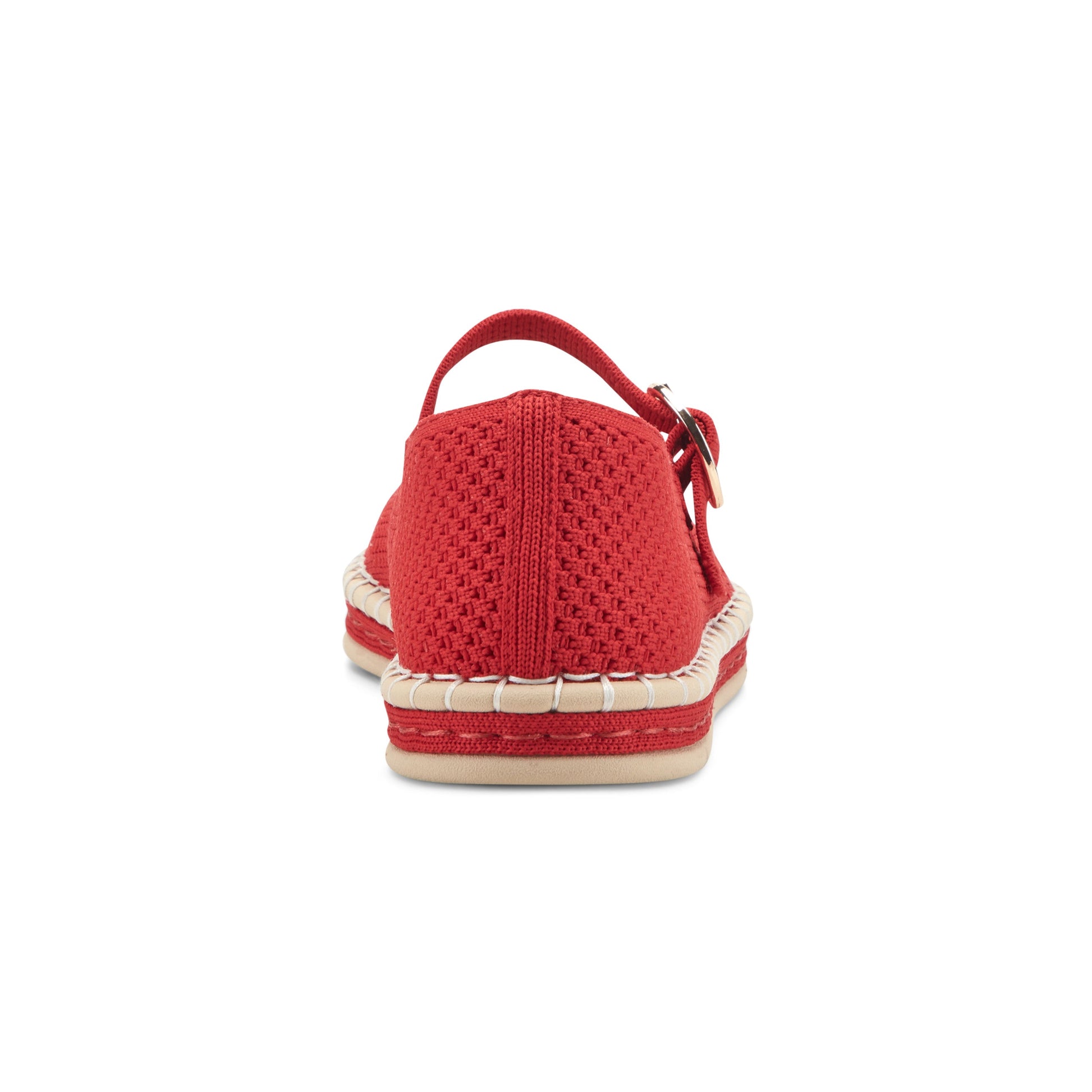 Easy Spirit Francene Mary Jane Espadrilles - Medium Red