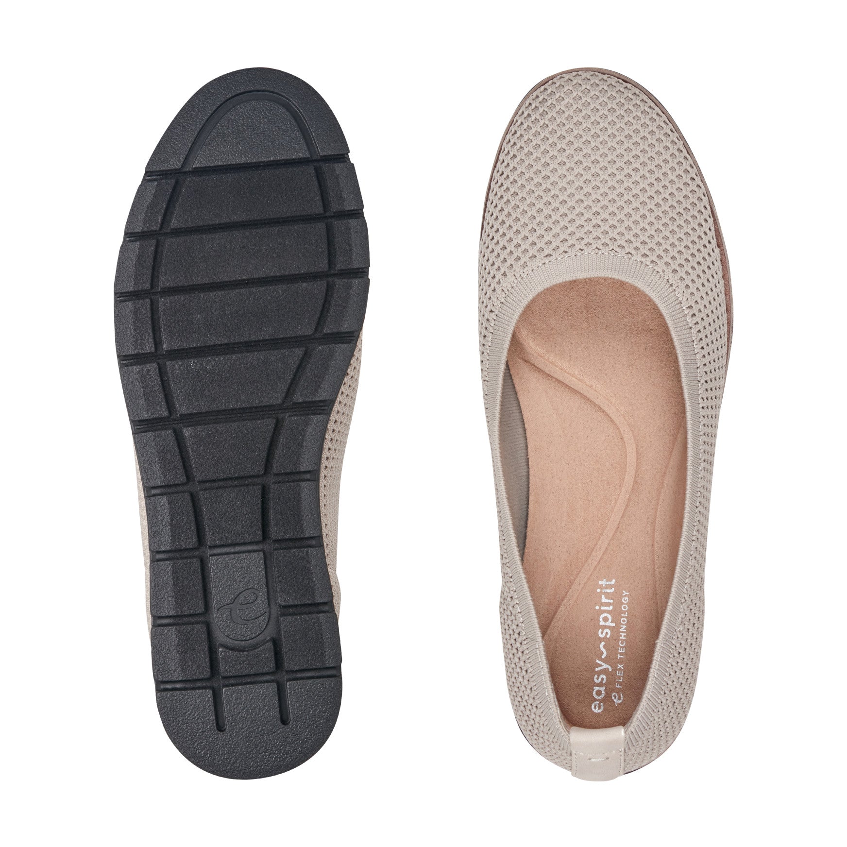 Easy Spirit Kellina Casual Slip On Flats - Taupe