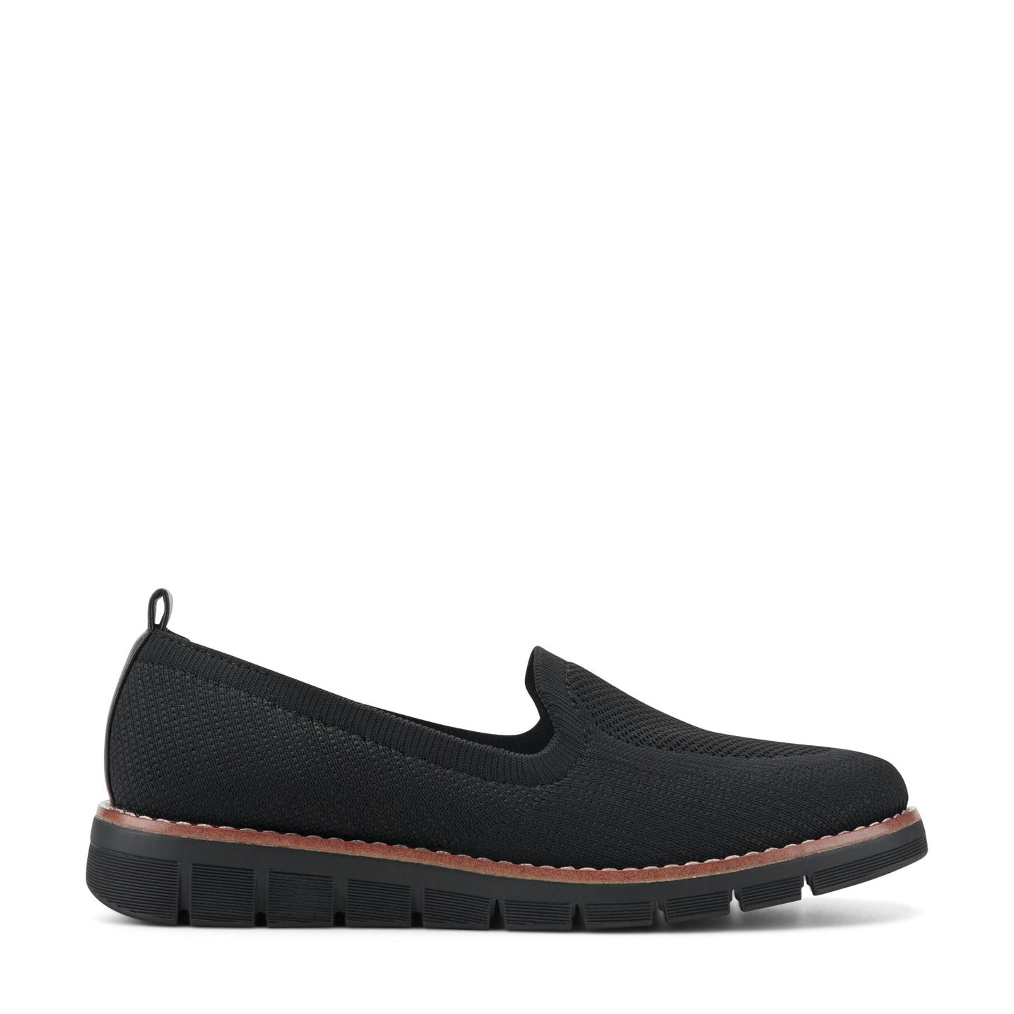 Easy Spirit Valina Casual Slip On Flats - Black/Black