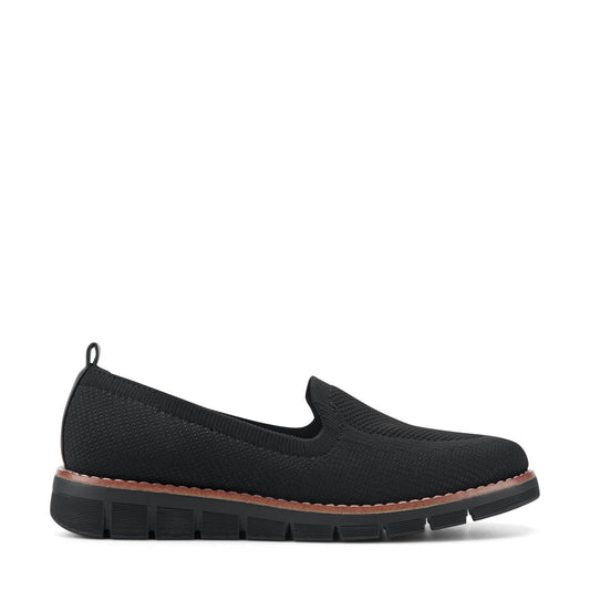 Easy Spirit Valina Casual Slip On Flats - Black/Black