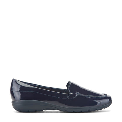Easy Spirit Abide Casual Flats - Dark Blue Patent Leather