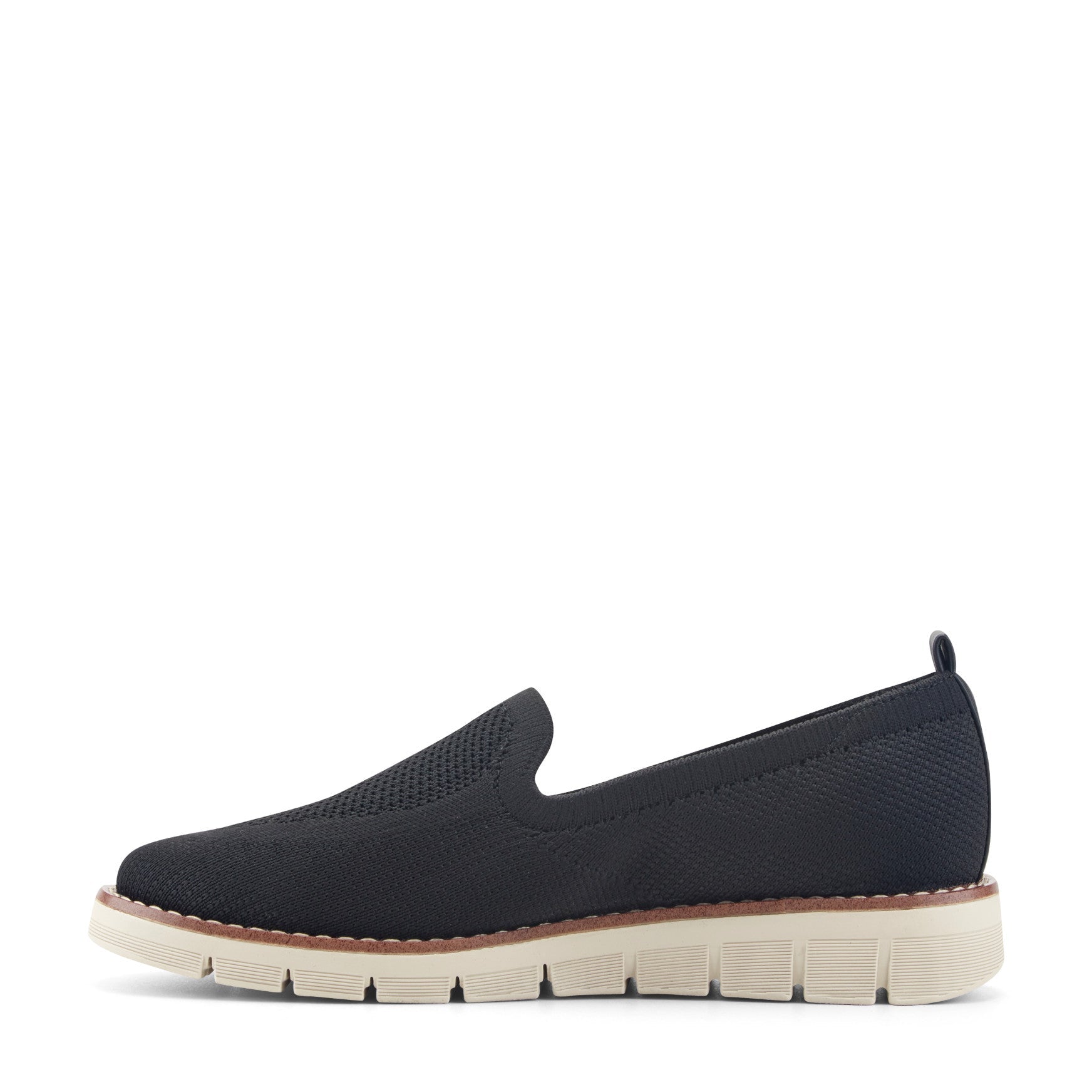 Easy Spirit Valina Casual Slip On Flats - Black