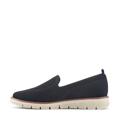 Easy Spirit Valina Casual Slip On Flats - Black