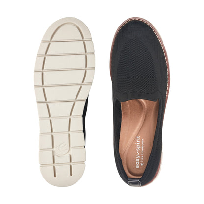 Easy Spirit Valina Casual Slip On Flats - Black