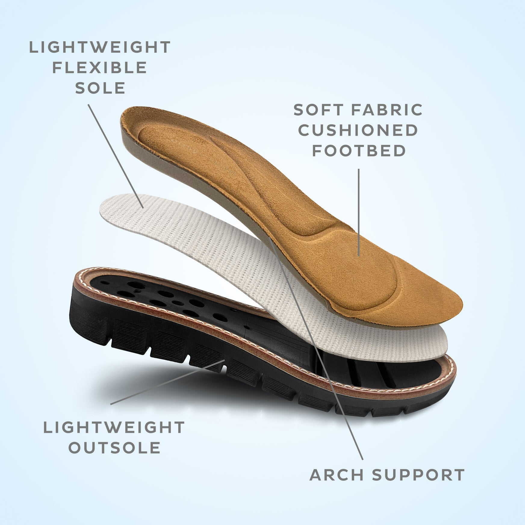 Easy Spirit Valina Casual Slip On Flats - Black