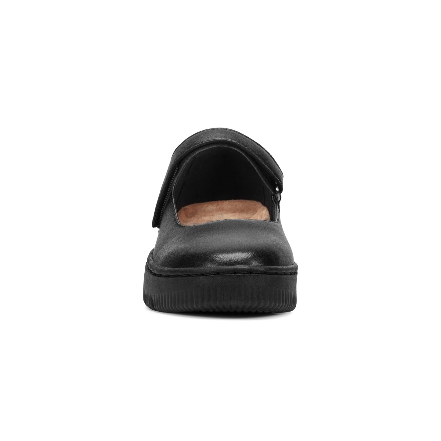 Easy Spirit Kyliee Mary Jane Flats - Black Leather