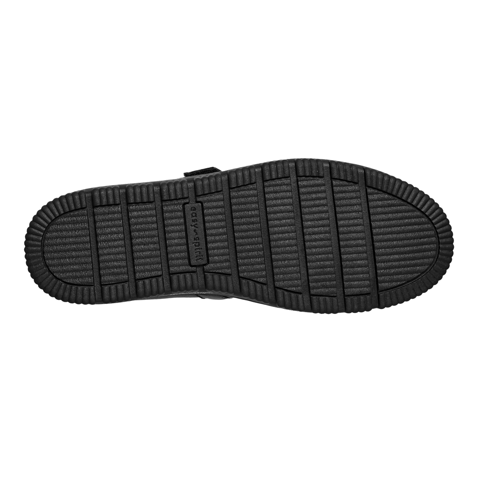 Easy Spirit Kyliee Mary Jane Flats - Black Leather