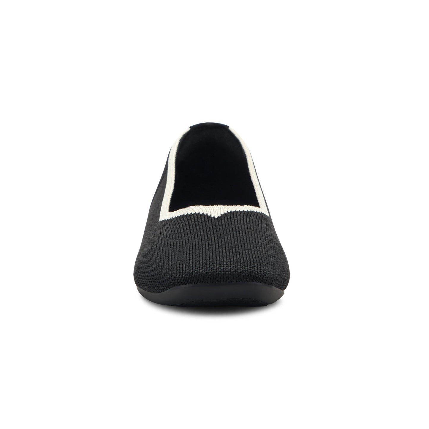 Easy Spirit Norene Ballet Flats - Black/Ivory