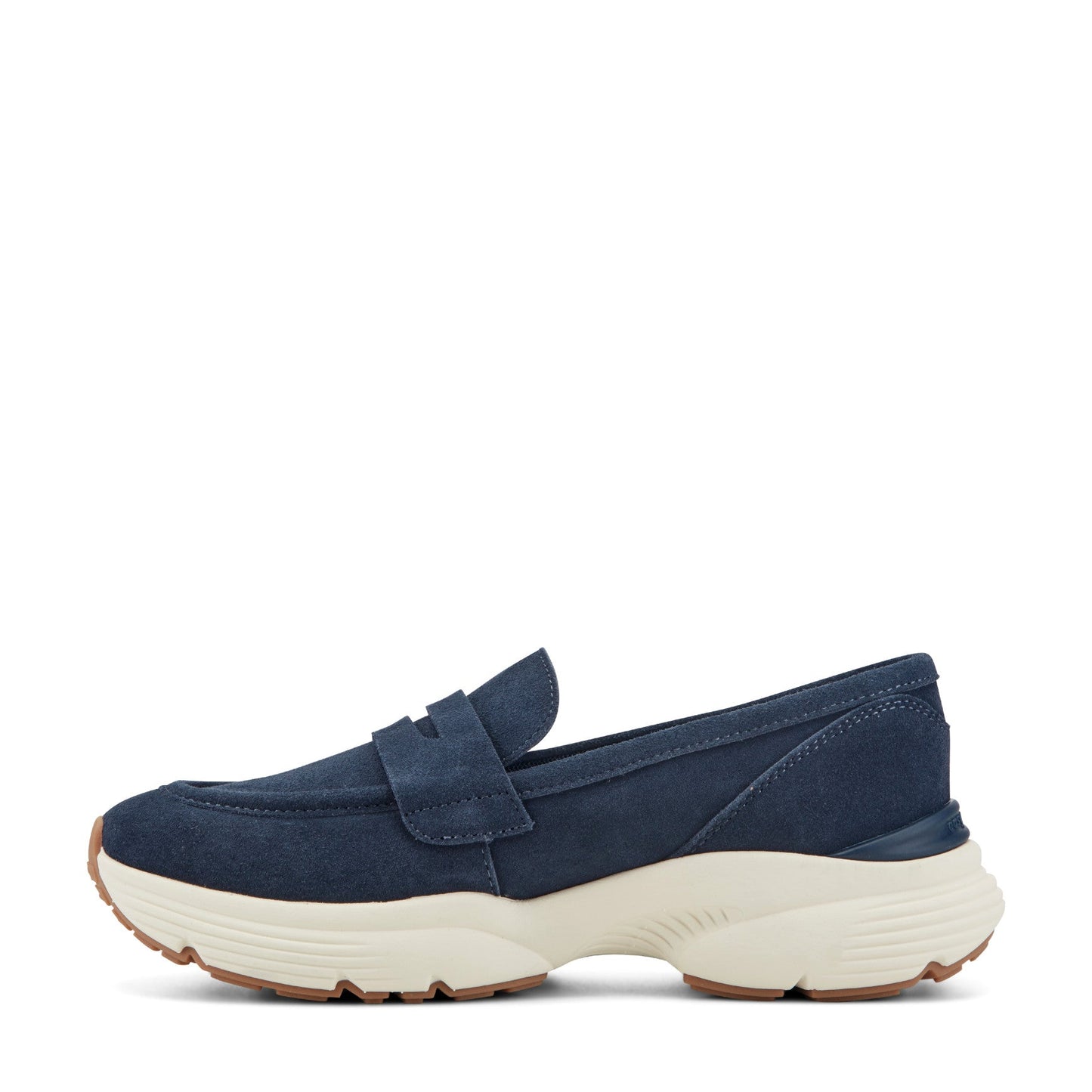 Easy Spirit Morgen Sneaker Loafers - Navy Suede