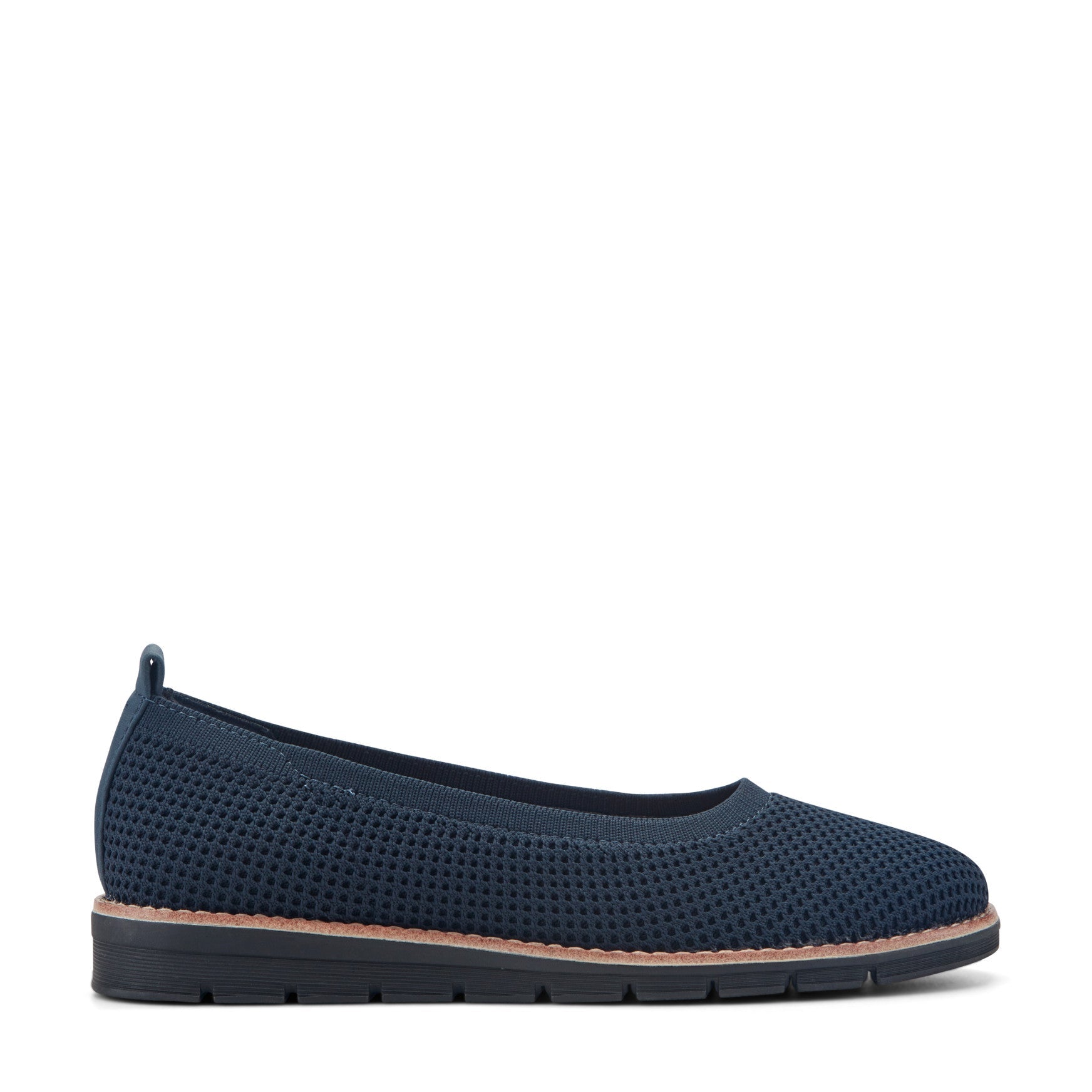 Easy Spirit Kellina Casual Slip On Flats - Navy