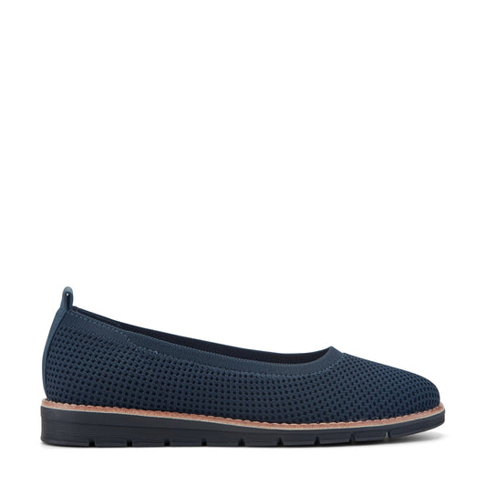 Easy Spirit Kellina Casual Slip On Flats - Navy