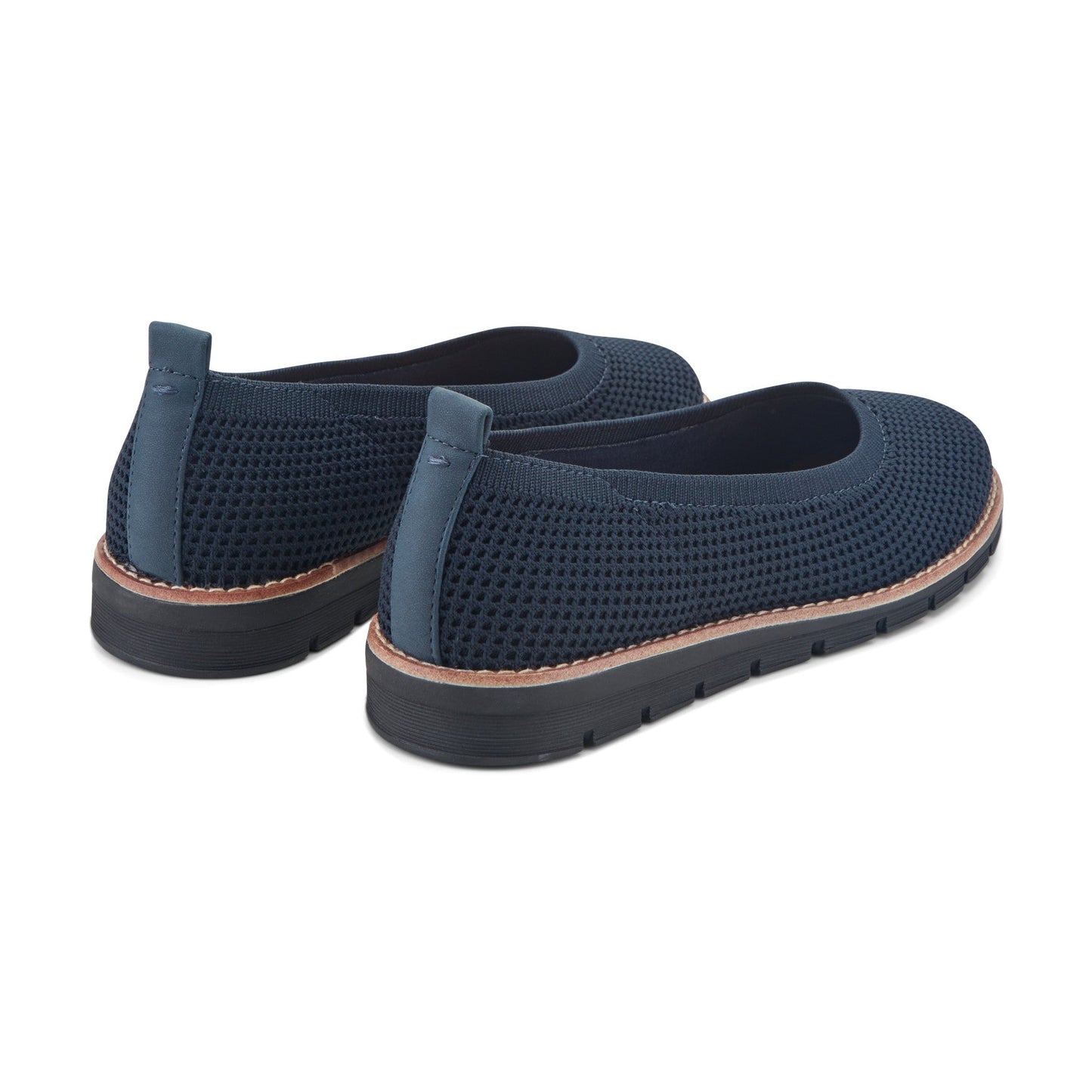 Easy Spirit Kellina Casual Slip On Flats - Navy