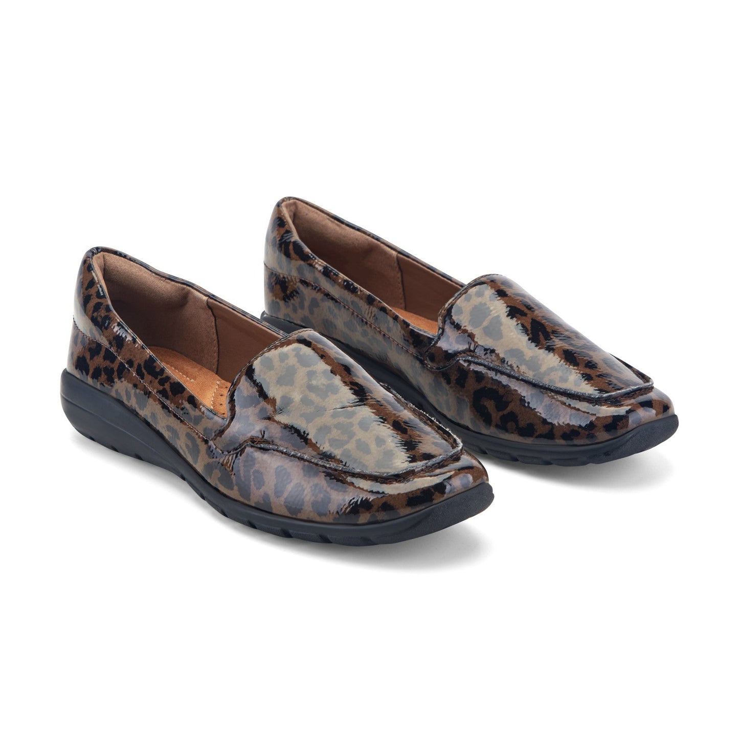 Easy Spirit Abide Casual Flats - Leopard Print