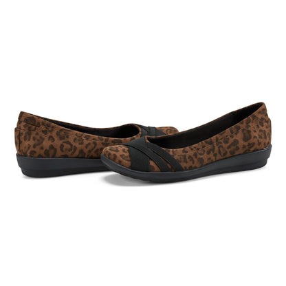 Easy Spirit Acasia Slip On Flats - Leopard
