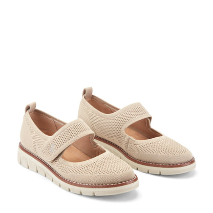 Easy Spirit Venna Casual Mary Jane Flats - Natural