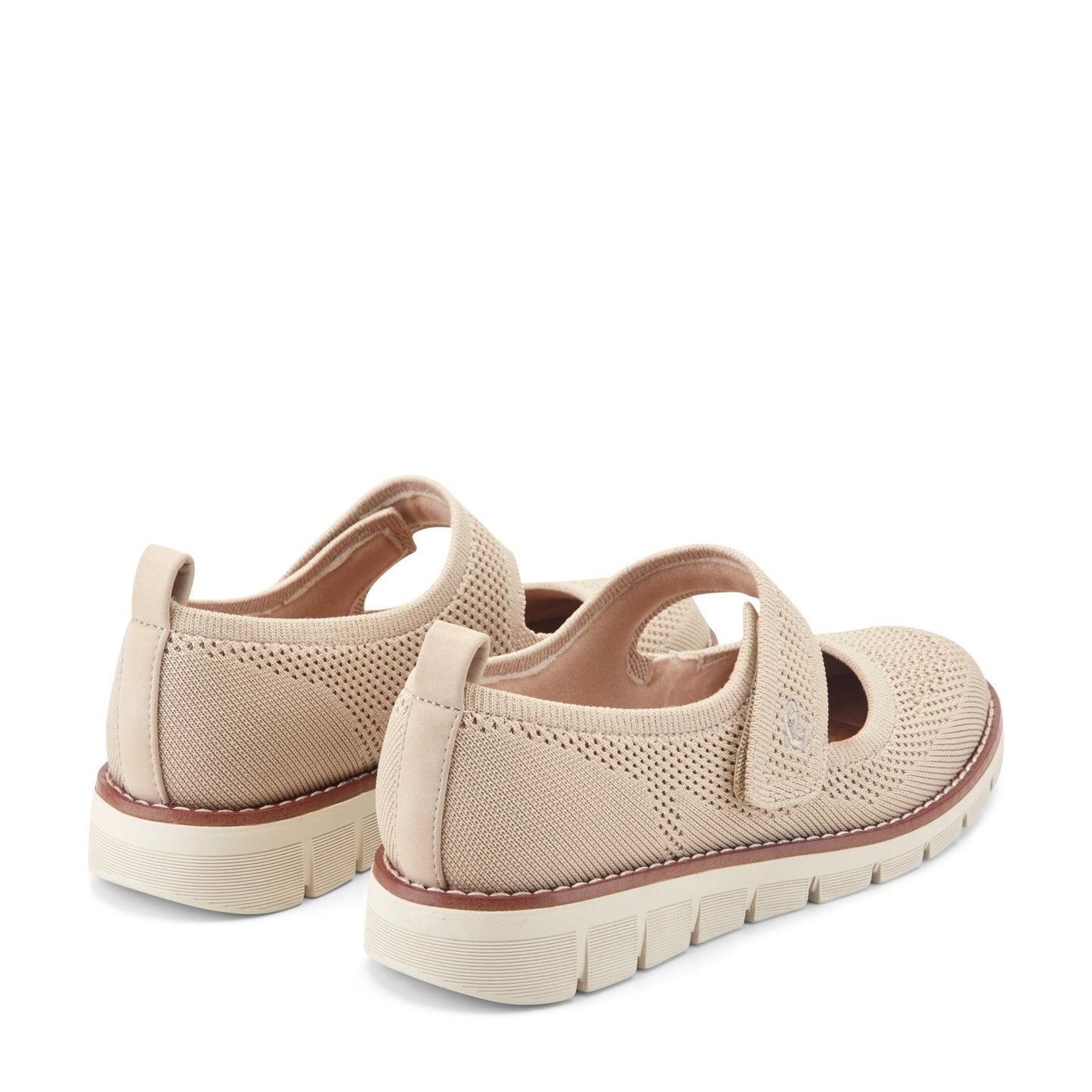 Easy Spirit Venna Casual Mary Jane Flats - Natural