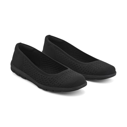 Easy Spirit Riona Ballet Flats - Black