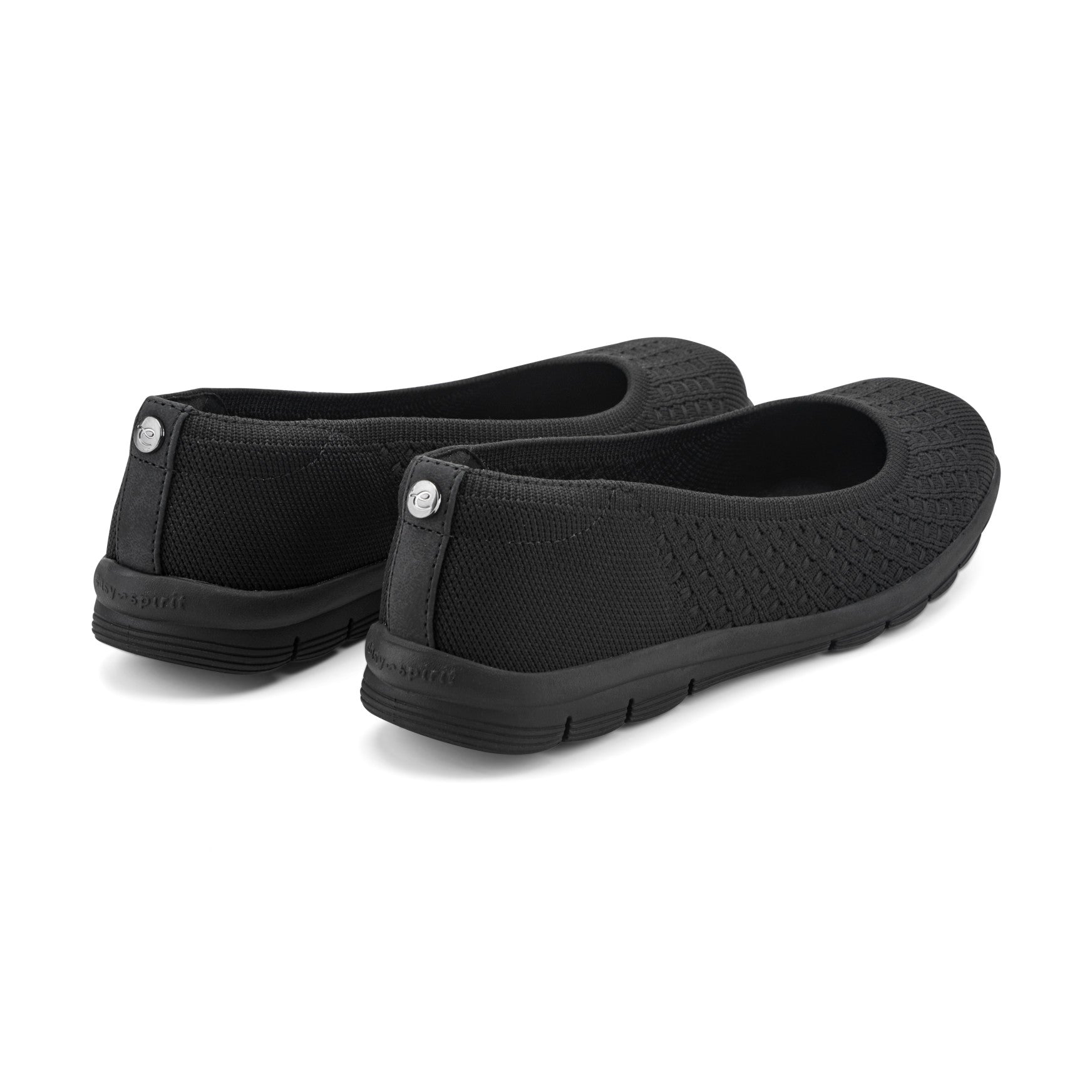 Easy Spirit Riona Ballet Flats - Black