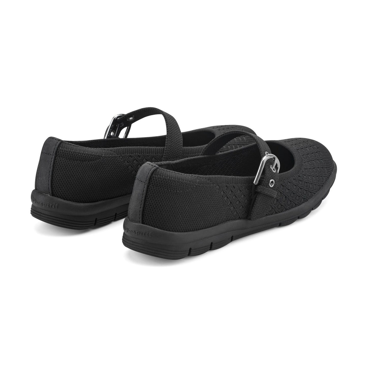 Easy Spirit Roana Mary Jane Ballet Flats - Black
